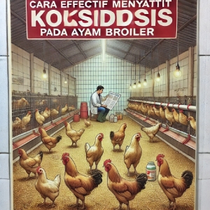 Cara Efektif Mengatasi Penyakit Koksidiosis pada Ayam Broiler